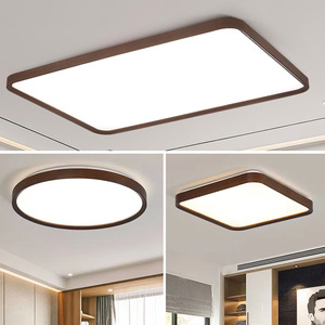 New Chinese Style Ultra Thin <b>Ceiling</b> <b>Light</b> Led Living Room Bedroom Solid Wood Modern Simple Eye Protecting - Product Image 3