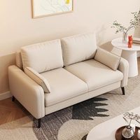 Canapé de bureau EKL en cuir véritable, combinaison de meubles avec revêtement, directement de l'usine