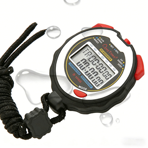 Cronómetro Electrónico Digital Multifunción de Moda con 60 Memorias, Resistente al Agua, Pantalla LCD de 2 Líneas, Temperatura, para Correr, Deportes y Entrenamiento - Product Image 2