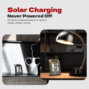 BaldrTherm higrometer Digital & termometer, pemantauan suhu akurat untuk RUMAH & kantor bahan plastik OEM didukung - Product Image 2