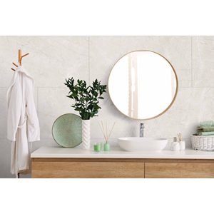 Pannello Murale Impermeabile SPC Bianco Selene Minimalista Contemporaneo Autoadesivo 800x400x5.5mm per Cucina, Casa e Soggiorno - Product Image 2