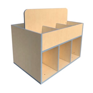 Bibliothèque Mélamine Livre Rack Haute Étagère D'exposition En Bibliothèque - Product Image 5
