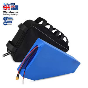 Великобритания, запас, 1000W-2000W Ebike литиевая аккумуляторная батарея 72V 52V 20Ah 30Ah 21700 18650 треугольная 36V с зарядным устройством - Product Image 1