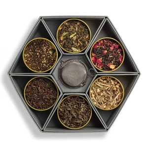 Thé en vrac de qualité supérieure pour cadeau de Noël, mélange de saveurs de fruits et de fleurs, thé aux herbes - Product Image 1
