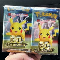 Vente en gros de boîtes de boosters Pokémon 30e anniversaire M6a version japonaise. Cartes à collectionner PTCG Pikachu Mew Mewtwo scellées en usine