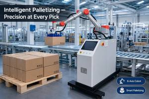 Equipo de <span class=keywords><strong>Robot</strong></span> Colaborativo para Maquinaria Brp20 para Línea de Empaquetado Automatizado Multilingüe - Product Image 3