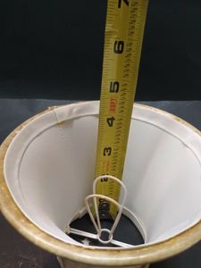 JLS-B06 Durable <strong>Small</strong> Mini 6" Faux Leather Chandelier <strong>Shade</strong> of <strong>Lighting</strong> Accessories - Product Image 6