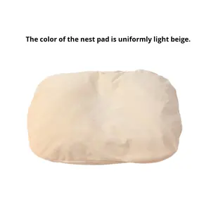 Extra Large Winter Warm Moon Velvet Dog Cat Bed Double-Handed Hug Sponge Breathable Semi-Closed Removable Washable Solid XL - Product Image 5