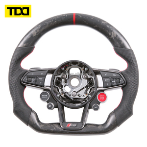 Volante de Fibra de Carbono Real TDD Compatible con Audi A5, A6L, A7, Q3, Q5, Q7, TT, R8 - Product Image 2