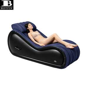 Fauteuil gonflable pour couples avec coussin, multifonctionnel, support ergonomique, canapé pour la positionnement en chambre - Product Image 3