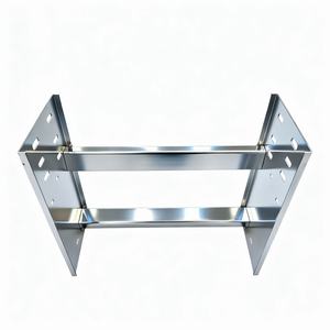 Plateau porte-câbles de type échelle, galvanisé à chaud (HDG), ignifuge, ventilé et perforé, pour extérieur, directement de l'usine - Product Image 3