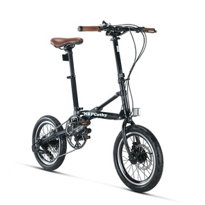 Bicicleta plegable de alta calidad MINT de 16 pulgadas, 7 velocidades, 16 pulgadas, marco completo a prueba de golpes, bicicleta Plegable ligera - Product Image 6