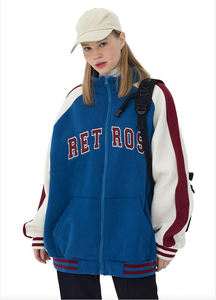 Chaqueta Varsity de Invierno para Hombre, Talla XXXL, con Patrón de Letras, Forro Polar, Bordado Personalizado, Parche de Chenilla, Servicio OEM - Product Image 5