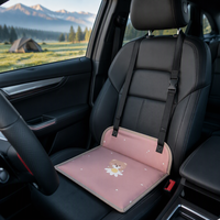 Repose-jambes et repose-pieds pour siège arrière de voiture pour enfants et adultes - Confort des pieds en voyage longue distance - Accessoire de voiture de classe affaires
