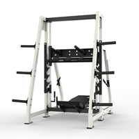 Presse à jambes verticale commerciale à charge libre, équipement de gym, machine de musculation pour entraînement des jambes à 90 degrés inversé