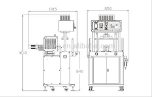 JX-350 New Design Low <b>Pressure</b> Injection Machine Soft Plastic Made in China - Product Image 3