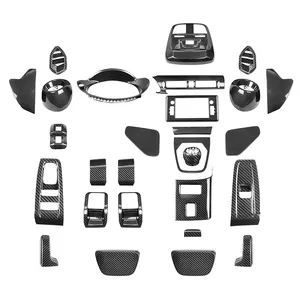 Accesorios exteriores de coche ShaSha, fibra de carbono, todas las piezas interiores de coche para Subaru BRZ Toyota 86, accesorios de coche 2022-2024