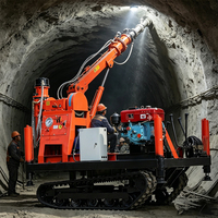 Foreuse géologique entièrement hydraulique pour l'exploration et l'exploitation minière de l'or