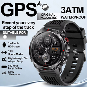 Reloj Inteligente con Linterna LED y GPS Integrado, Grabación de Rutas, <span class=keywords><strong>SOS</strong></span>, Resistente al Agua 3ATM, en Oferta - Product Image 2