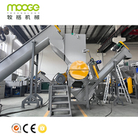 Machine de broyage de plastique rigide de grande capacité pour le traitement des bouteilles en PET, des bidons et des barils en plastique, avec certification CE