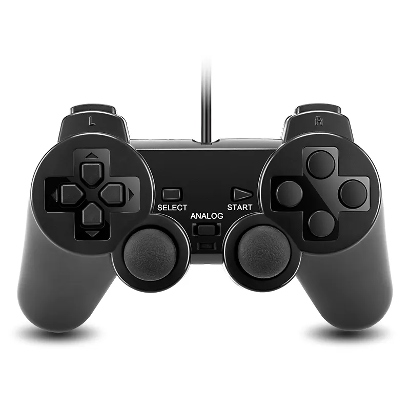 Pengendali Joystick Pengendali Gamepad Buatan Pabrik untuk Pengendali PS2/PS Play Station 2 Psx