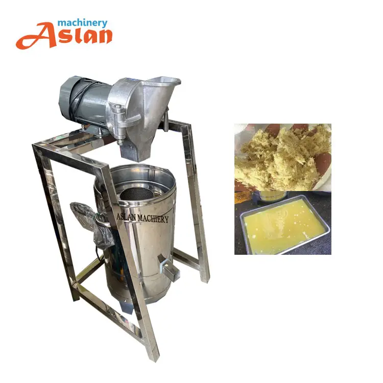 ginger juice and ginger fiber separate machine/ leafy vegetable extractor machine / ginger juicer machine