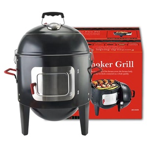 <span class=keywords><strong>Barbecue</strong></span> vertical au charbon de bois, fumoir extérieur, grill de fumage pour l'extérieur - Product Image 1