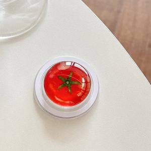 Soporte Magnético para Teléfono con Diseño Realista de Sandía, Naranja y Tomate, Estilo Coreano, Retráctil - Product Image 2