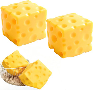Wholesale <b>Squishy</b> Cheese Hamburger Mochi Toy Soft Sensory Funny Slow Rising for 5-7 Years Unisex Party Favors - Product Image 1