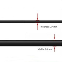 Rouleau de Offre Spéciale 100m/300m/500m 26awg 8c câble téléphonique plat câble de rallonge téléphonique pour télécopieurs, modems