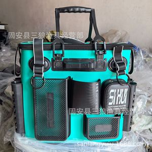 Seau de pêche intelligent Siku avec poches latérales pour la pêche en eau douce, portable, durable, à accrocher à une poussette - Product Image 4