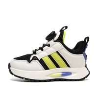 Chaussures de sport pour enfants personnalisées de Chine, Zapatillas, bouton rotatif, maille respirante, chaussures de mode pour enfants, baskets pour garçons