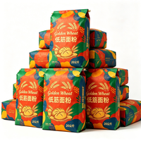 Sac en papier kraft multicouche de qualité alimentaire certifié ISO/SGS/RoHS, biodégradable, recyclable, avec bec verseur facile, 10-25 kg, pour produits chimiques de boulangerie