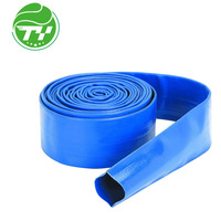 Offres Spéciales 1 "-12" 2 "4" 6 "8" 50m 100m Tuyau en PVC plat pour l'irrigation agricole sans odeur avec service de traitement de coupe