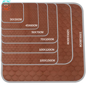 COLLABOR 12 colores Stock Entrenamiento de mascotas Almohadillas para orinar para perros de secado rápido a prueba de fugas y súper absorbentes Almohadilla para orinar para mascotas grande y gruesa - Product Image 6