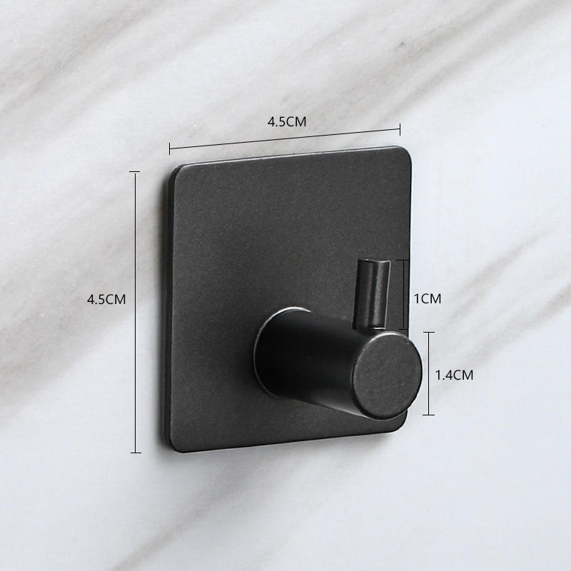 Cylindre inox 14mm (noir) carré