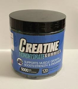 OEM Private Label creatina monoidrato Gummies <span class=keywords><strong>Bcaa</strong></span> Pre allenamento Gummies aumento di peso caramelle gommose integratore palestra - Product Image 2