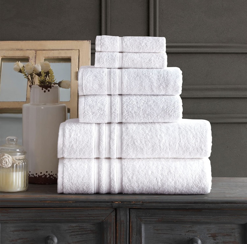 100 Cotton Luxury Bath Towel Set