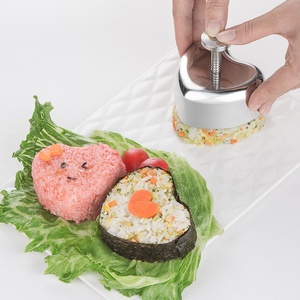 Molde de Acero Inoxidable para Onigiri y Musubi en Forma de Corazón al por Mayor, para Regalos del Día de San Valentín para Niños, Preparación de Alimentos - Product Image 6
