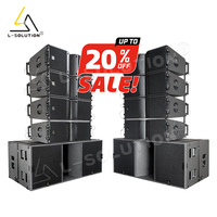 Sistema de Sonido Profesional para Conciertos al Aire Libre, Altavoces Line Array Activos K210-A de 10 Pulgadas, Subwoofers KS28-A de 18 Pulgadas