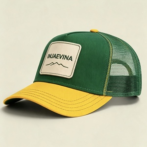 Custom Logo Unisex Adjustable Snapback Trucker <b>Cap</b>-Canvas Fabric Summer Outdoor Sports <b>Hat</b> - Product Image 3