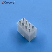Conector JINDA de 4.2mm de paso, 8 pines, doble fila, recto, tipo Molex 9A para PCB, conector de cable a placa, alternativa al 5557-2*4A