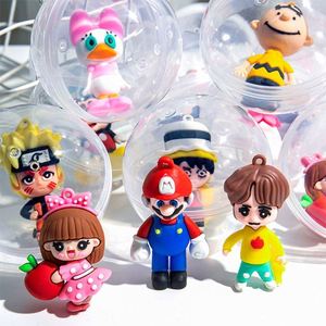 Nouvelles capsules vides de 45 mm, pas chères, mini-œufs surprise torsadés, capsules transparentes pour distributeur de jouets - Product Image 6