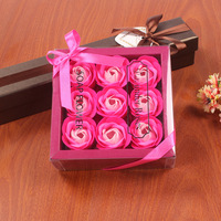 Boîte cadeau de fleurs de savon AYOYO pour la fête des mères, la Saint-Valentin, plusieurs couleurs de roses, emballage, autres fleurs décoratives