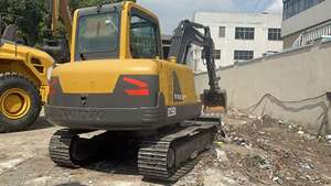 Excavadora de cadenas Volvo EC55D usada en buen estado, pocas horas de trabajo, 5 toneladas, cucharón de 0.32m, bomba Kawasaki, motor Volvo Penta - Product Image 3