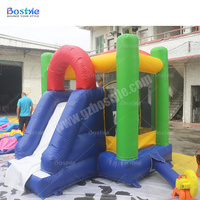 Château gonflable pour enfants avec toboggan, château gonflable portable pour jouer à la maison, dans la cour ou lors de fêtes