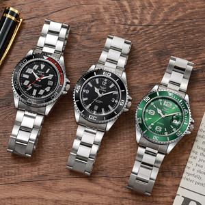 Orologio da Uomo di Lusso Esplosivo all'Ingrosso al Quarzo Tendenza Moda Quadrante Grande in Acciaio Inossidabile Orologio da Uomo d'Affari - Product Image 1