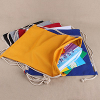 Sacs de sport en toile de coton Sac à dos publicitaire Sac de livres scolaires Sac de sport écologique Pochette pour accessoires d'extérieur tendance