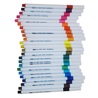 OUTAE Ensemble de stylos marqueurs fins colorés non toxiques pour dessin, écriture, publicité, lettrage, art, avec logo personnalisé