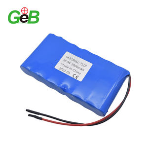 Paquete de Baterías ICR <span class=keywords><strong>18650</strong></span> <span class=keywords><strong>7S1P</strong></span> 25.9V 2600mAh 3Ah para Herramientas Eléctricas, Batería Recargable de Iones de Litio de 36V 48V - Product Image 1